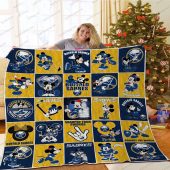 Buffalo Sarres Disney Mickey Mouse Quilt Blanket Nhl Buffalo Sabres Mickey Mouse Quilt Bedding Set Blanket Home Decor Gift 1.jpeg - demo10