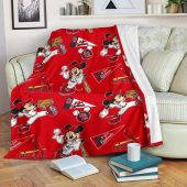 Cardinals Mickey Fleece Blanket For Baseball Fan Blanket Home Decor Gift 1.jpeg - demo10