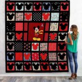 Checkerboard Style Mickey Mouse Quilt Blanket Soft And Snuggly Blanket Home Decor Gift 1.jpeg - demo10