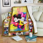 Colorful Mickey Minnie Mouse Sherpa Fleece Quilt Blanket Bl1913 Blanket Home Decor Gift 7.jpeg - demo10