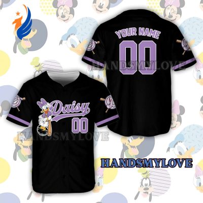 Custom Mickey Game Day Baseball Jersey - Disney Character Outfit for Baseball Fans