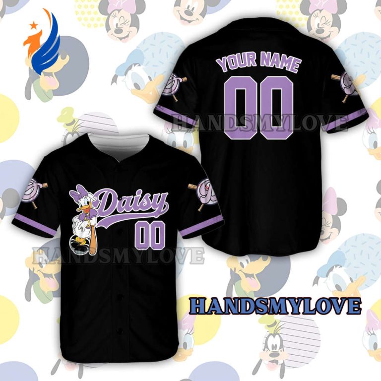 Custom Mickey Game Day Baseball Jersey - Disney Character Outfit for Baseball Fans