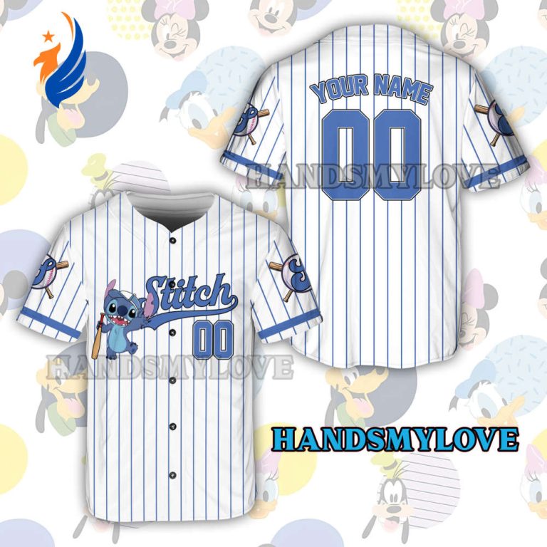 Custom Mickey Game Day Baseball Jersey - Perfect Outfit for Baseball Fans and Lovers