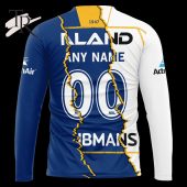 Custom Name And Number Parramatta Eels Nrl 2023 Mix Jerseys Hoodie 3d Coolosm - demo10