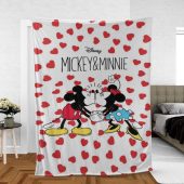 Custom Name Mickey And Minnie Sherpa Fleece Quilt Blanket Bl2422 Blanket Home Decor Gift 4.jpeg - demo10