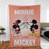 Custom Name Mickey And Minnie Sherpa Fleece Quilt Blanket Bl2426 Blanket Home Decor Gift 4.jpeg - demo10