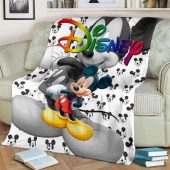 Cute Mickey Disney Fleece Blanket Gift For Fan Premium Comfy Sofa Throw Blanket Gift Blanket Home Decor Gift 1.jpeg - demo10