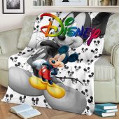 Cute Mickey Fleece Blanket For Bedding Decor Blanket Home Decor Gift 3.jpeg - demo10