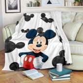 Cute Mickey Mouse Fleece Blanket For Bedding Decor Blanket Home Decor Gift 3.jpeg - demo10