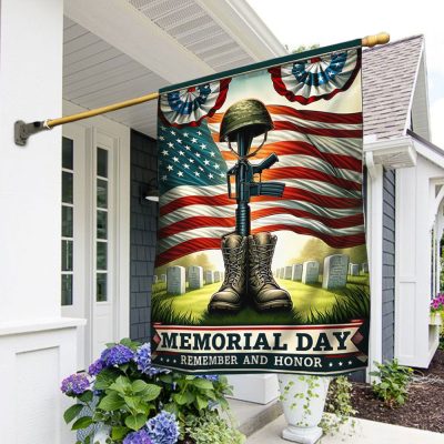 FLAGWIX Memorial Day Remember and Honor American Patriot Flag MLN2747F - Flagwix