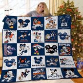 Den Broncos Mickey Mouse Quilt Blanket Nfl Denver Broncos Mickey Mouse Quilt Bedding Set Blanket Home Decor Gift 1.jpeg - demo10