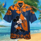 Detroit Tigers and Mickey Mouse Hawaiian Shirt: A Must-Have Fan Gear for Baseball and Disney Enthusiasts