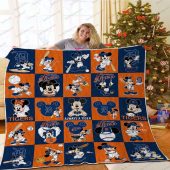Detroit Tigers Mickey Mouse Quilt Blanket Mlb Detroit Tigers Mickey Mouse Quilt Bedding Set Blanket Home Decor Gift 1.jpeg - demo10