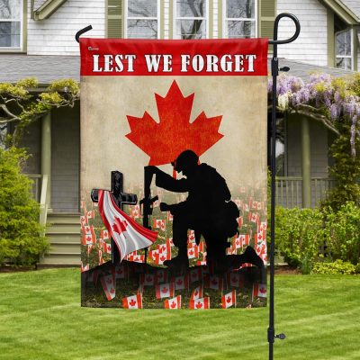 Remembrance Day Canadian Veteran Lest We Forget Flag MLN2011Fv1 - Flagwix Remembrance Day Canadian Veteran Lest We Forget Flag MLN2011Fv1 - Flagwix