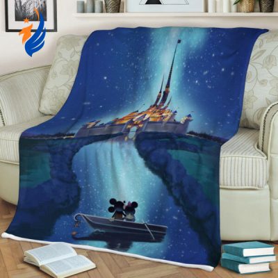 Disney Castle Disney Family Mickey Mouse Fan Gift, Disney Castle Disney Family Mickey Mouse Gift For Fan Comfy Sofa Throw Blanket Gift 2136 - Blan ...