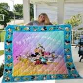 Disney If You Can Dream Mickey Mouse Inspired Quilt Blanket Disney Bedding Set Blanket Home Decor Gift 1.jpeg - demo10