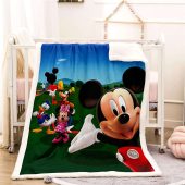 Disney Mickey And Friends Lovely Sherpa Fleece Quilt Blanket Bl1796 Blanket Home Decor Gift 2.jpeg - demo10