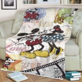 Disney Mickey And Minnie Christmas Sherpa Fleece Quilt Blanket Bl2181 Blanket Home Decor Gift 4.jpeg - demo10