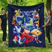 Disney Mickey Minnie Mouse And Friend Quilt Blanket Disney Mickey And Minnie Mouse Quilt Bedding Set With Friends Blanket Home Decor Gift 1.jpeg - demo10