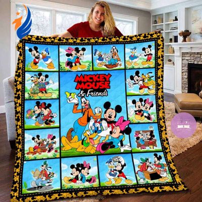 Disney Mickey Mouse And Friends Fleece Blanket For Baby - Blanket Home Decor Gift