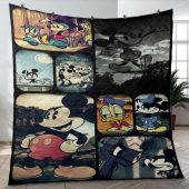 Disney Mickey Mouse Gift For Fan Funny Mickey Mouse And Friends Quilt Blanket Blanket Home Decor Gift 1.jpeg - demo10