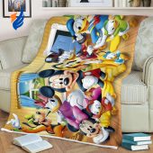 Disney Mickey Mouse Sherpa Fleece Quilt Blanket Bl1208 Blanket Home Decor Gift.jpeg - demo10