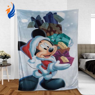 Disney Mickey Mouse Sherpa Fleece Quilt Blanket BL1414 - Blanket Home Decor Gift