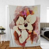 Disney Mickey Mouse Sherpa Fleece Quilt Blanket Bl2179 Blanket Home Decor Gift 9.jpeg - demo10