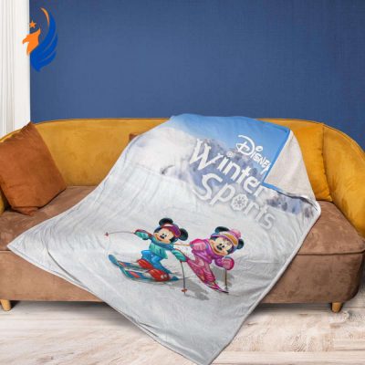 Disney Mickey Mouse Sherpa Fleece Quilt Blanket BL2252 - Blanket Home Decor Gift
