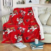 Disney Mickey Mouse St Louis Cardinals Mlb Team Basebal Fleece Blanket Blanket Home Decor Gift 1.jpeg - demo10