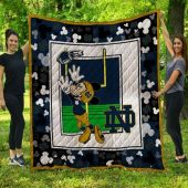 Disney Mickey Notre Dame Fighting Irish Ncaa Collected Collection Quilt Blanket Ncaa Quilt Bedding Set Blanket Home Decor Gift 1.jpeg - demo10