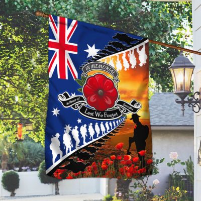 Lest We Forget. Poppy Veteran Anzac Day. Australian Flag THB3801Fv4 - Flagwix Lest We Forget. Poppy Veteran Anzac Day. Australian Flag THB3801Fv4 - Flagwix