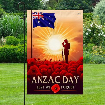 FLAGWIX Anzac Day Australia 25th April Lest We Forget Flag TQN2853F - Flagwix FLAGWIX Anzac Day Australia 25th April Lest We Forget Flag TQN2853F - Flagwix