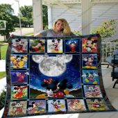 Full Moon Mickey Mouse Quilt Blanket Perfect For Fans Blanket Home Decor Gift 1.jpeg - demo10
