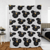 Funny Mickey Mouse Sherpa Fleece Quilt Blanket Bl1749 Blanket Home Decor Gift 4.gif - demo10