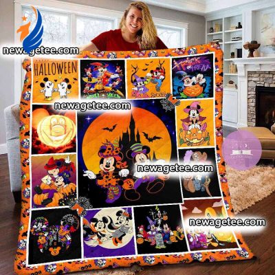 Halloween Mickey Mouse Baby Plush Blanket - Blanket Home Decor Gift