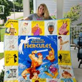Hercules Walt Disney For Fans Collection Fleece Quilt Blanket Gift