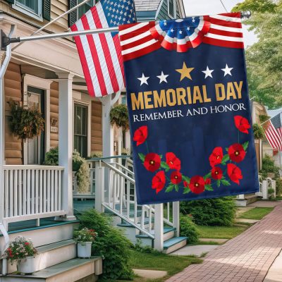Memorial Day Remember And Honor Flag TQN2949F - Flagwix