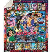 Lilo And Stitch Walt Disney Memories Quilt Fleece Blanket 3 T Shirt - demo10