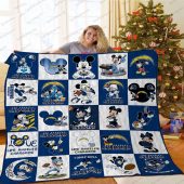 Los Angeles Chargers Disney Mickey Mouse Quilt Blanket Nfl Los Angeles Chargers Mickey Mouse Quilt Bedding Set Blanket Home Decor Gift 1.jpeg - demo10