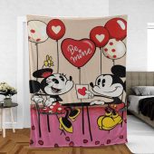 Mickey And Minnie Love Sherpa Fleece Quilt Blanket Bl1733 Blanket Home Decor Gift 6.jpeg - demo10