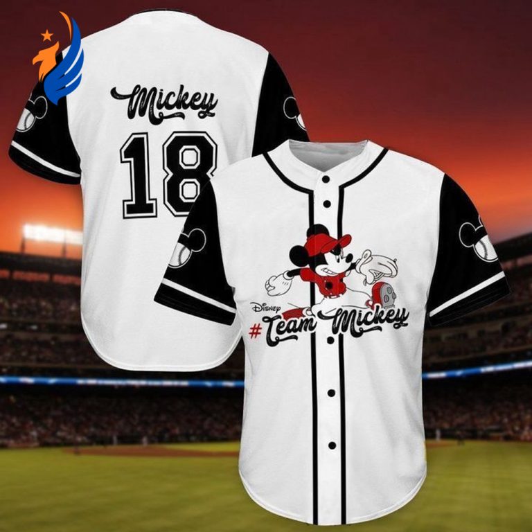Mickey Mouse Disney Lover s Baseball Jersey: Perfect Gift for Fans
