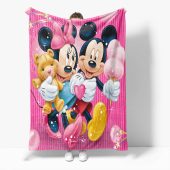 Mickey Mouse Minnie Mouse Cosplay Flannel Fleece Blanket Quilt Blanket Blanket Home Decor Gift 1.jpeg - demo10