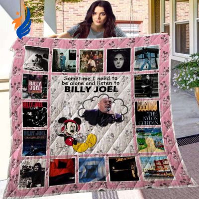 Mickey Mouse Quilt Blanket, Billy Mickey 3D Quilt Blanket - Blanket Home Decor Gift