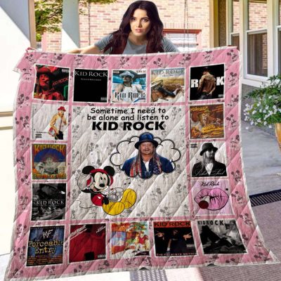 Mickey Mouse Quilt Blanket, Kid Rock Mickey 3D Quilt Blanket - Blanket Home Decor Gift