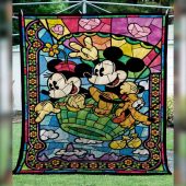 Mickey Mouse Quilt Blanket Mickey Minnie Quilt Blanket Blanket Home Decor Gift 1.jpeg - demo10