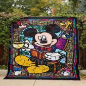 Mickey Mouse Quilt Blanket Mickey Mouse Book Coffee Quilt Blanket Blanket Home Decor Gift 1.jpeg - demo10