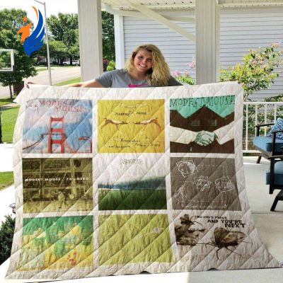Mickey Mouse Quilt Blanket, Modest Mouse Eps 3D Quilt Blanket - Blanket Home Decor Gift