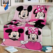Mickey Mouse Sherpa Fleece Quilt Blanket Bl1326 Blanket Home Decor Gift.jpeg - demo10