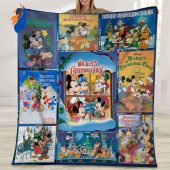 Mickey’S Christmas Carol Disney Christmas Chrismtas Funny Movie Quilt Blanket - Blanket Home Decor Gift